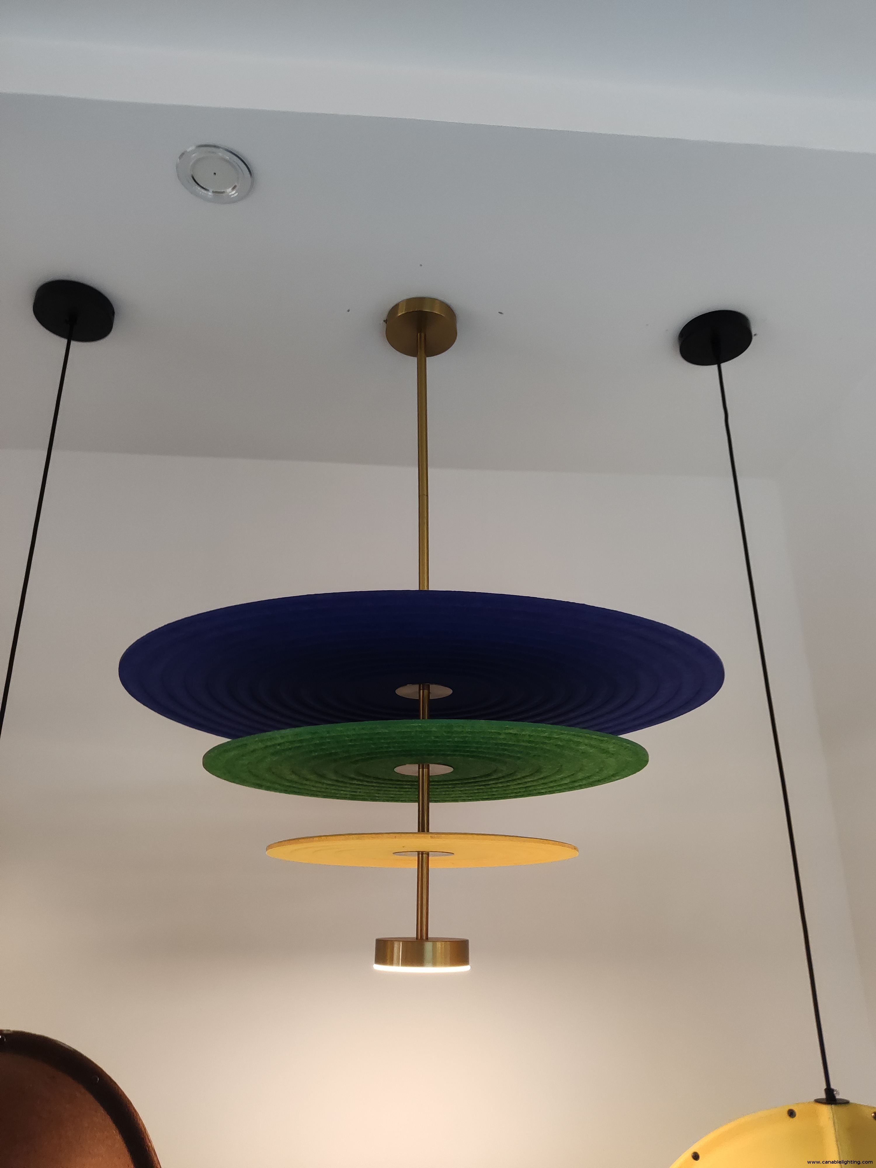 Modern Deocrative Fashion Villa Home Three Layer Felt Acoustic Chandelier (KA-XYM-0121)