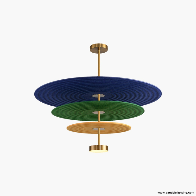 Modern Deocrative Fashion Villa Home Three Layer Felt Acoustic Chandelier (KA-XYM-0121)